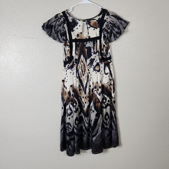 Plenty by Tracyreese Dress Silk EUC Size 2 Multicolor Open to Offers! - Picture 4 of 9